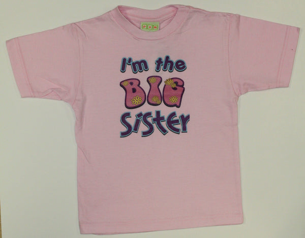 PAMGM T-SHIRT BIG SISTER PINK